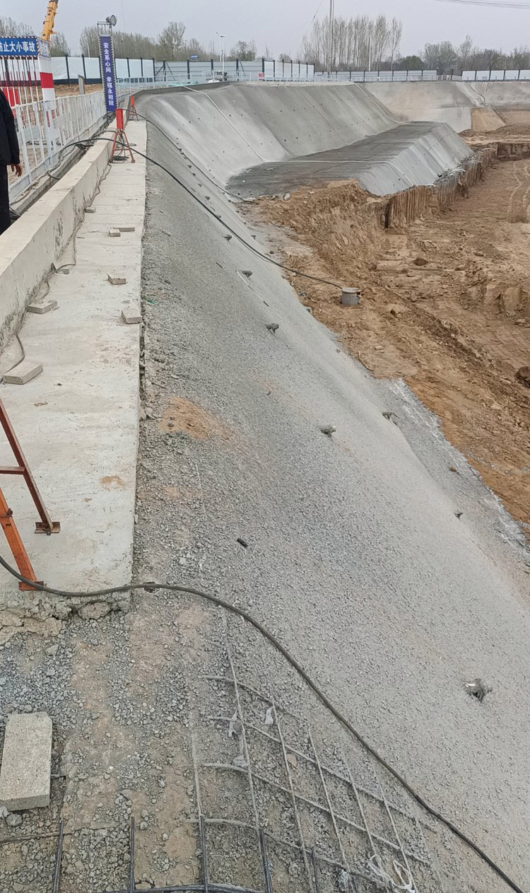 临沂沂南县挂网喷浆